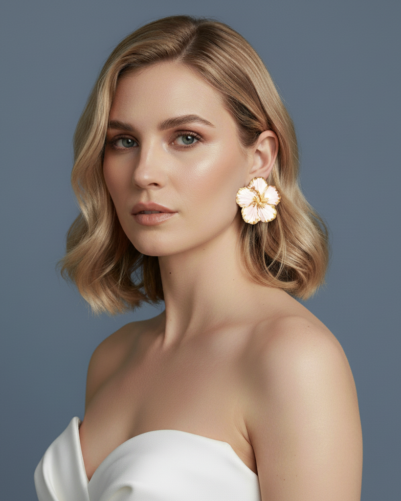 Pendientes Hibiscus